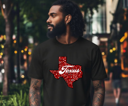 Texas Leopard Print Heart – Texas DTF Transfer