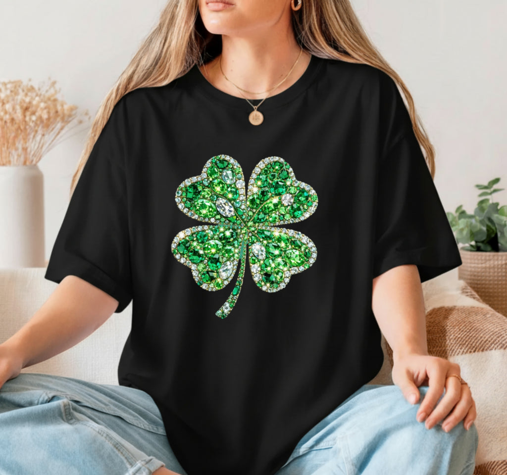 SHAMROCK & ROLL – St Patrick Day DTF Transfer
