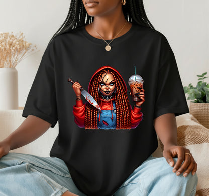 CHUCKY COFFEE – Halloween Horror DTF Transfer