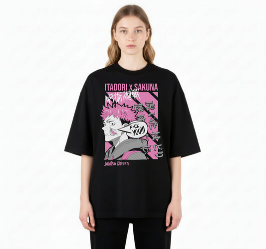 Anime Urban Cat Mask DTF Transfer
