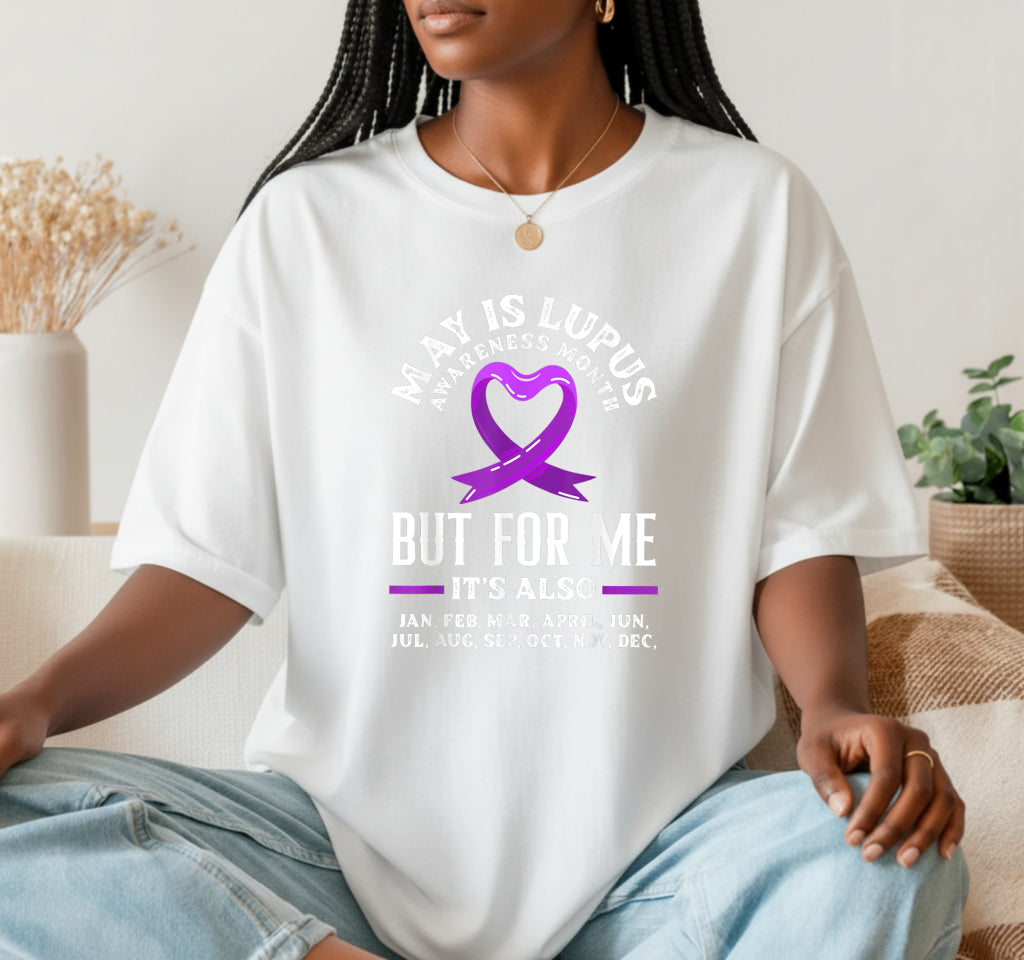 Sometimes I Forget To Be Sick – Lupus Awareness DTF Transfer