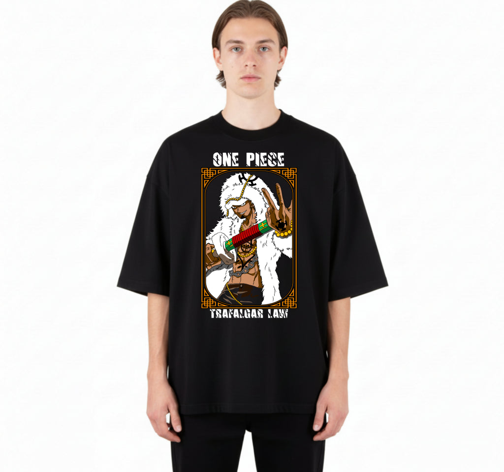 ONE PIECE Distressed Logo – Anime DTF Transfer