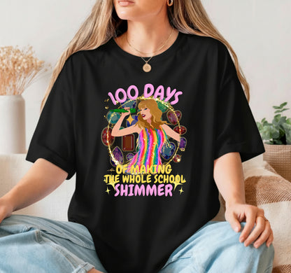In My Teacher Era 100 Days of School – Teacher DTF Transfer