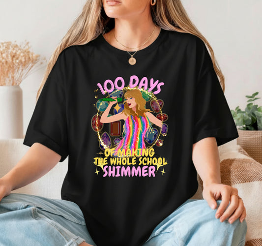 In My Teacher Era 100 Days of School – Teacher DTF Transfer