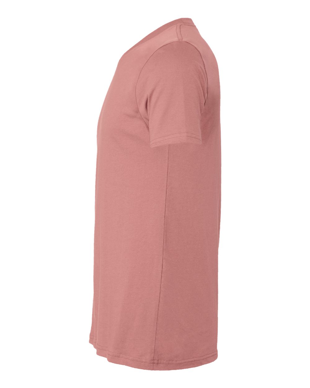 BELLA + CANVAS 3001 Jersey Tee - Mauve - Direct Side
