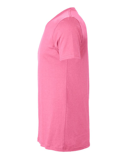 BELLA + CANVAS 3001 Jersey Tee - Charity Pink - Direct Side