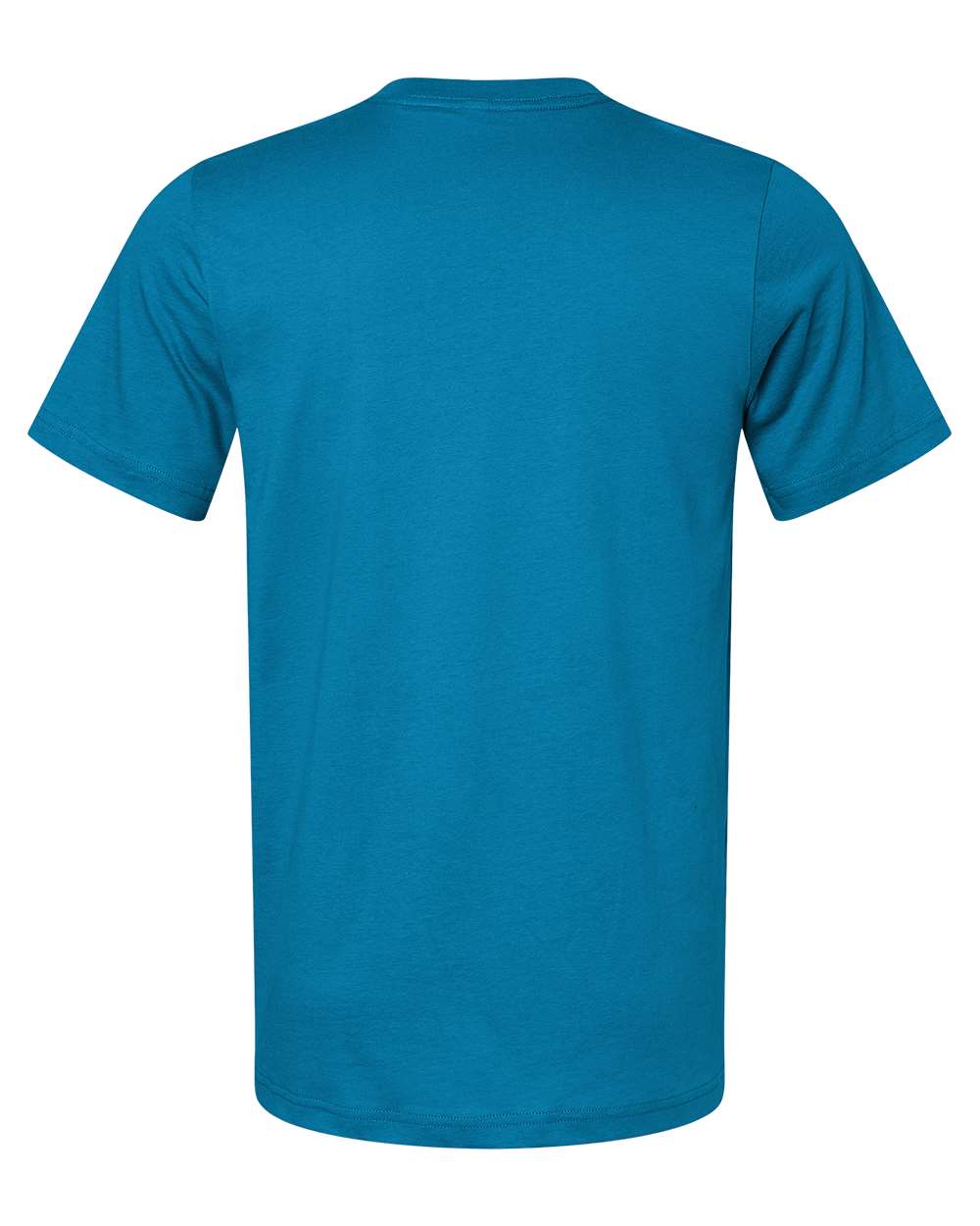 BELLA + CANVAS 3001 Jersey Tee - Electric Blue - Back View