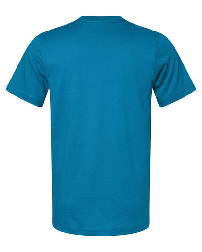 BELLA + CANVAS 3001 Jersey Tee - Electric Blue - Back View