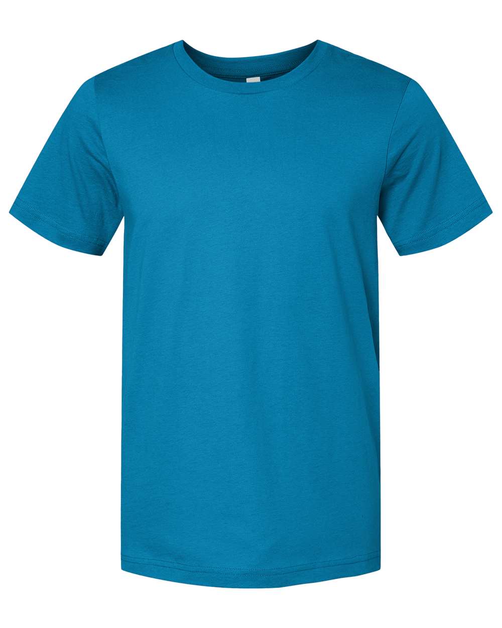 BELLA + CANVAS 3001 Jersey Tee - Electric Blue - Front View