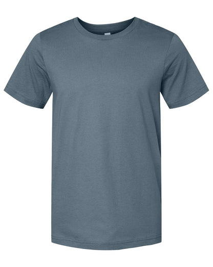 BELLA + CANVAS 3001 Jersey Tee - Slate - Front View