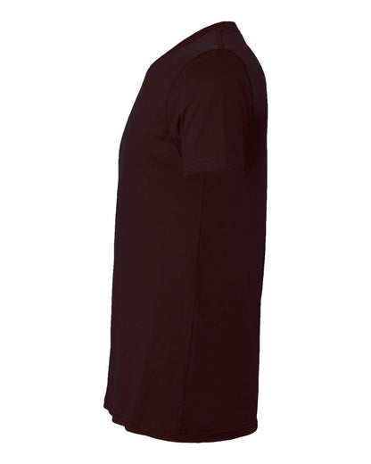 BELLA + CANVAS 3001 Jersey Tee - Oxblood Black - Direct Side