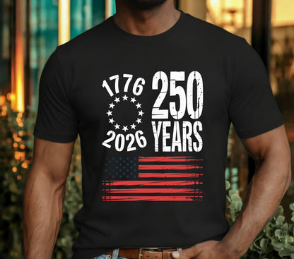 USA 250 Years Eagle – Patriotic DTF Transfer