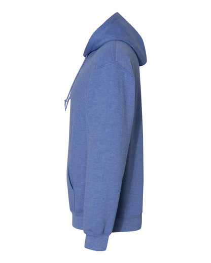 Gildan 18500 Unisex Heavy Blend™ Hooded Sweatshirt - Heather Deep Royal - Direct Side
