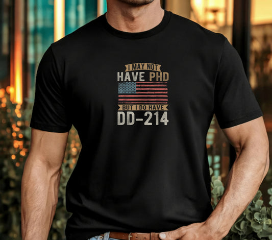 Proud Veteran Land of the Free – Memorial Day DTF Transfer