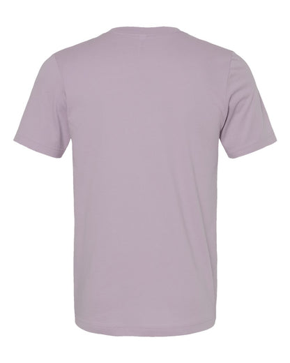BELLA + CANVAS 3001 Jersey Tee - Light Violet - Back View