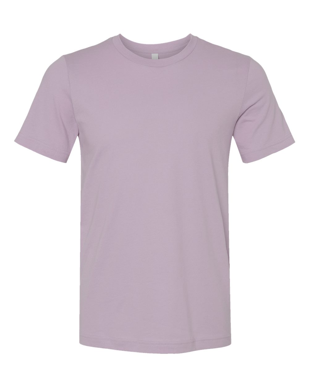 BELLA + CANVAS 3001 Jersey Tee - Light Violet - Front View