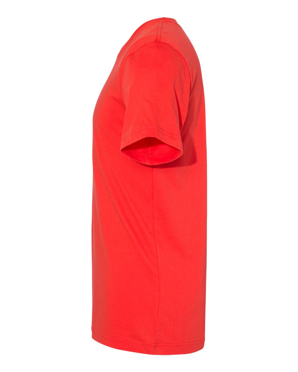 BELLA + CANVAS 3001 Jersey Tee - Poppy - Direct Side