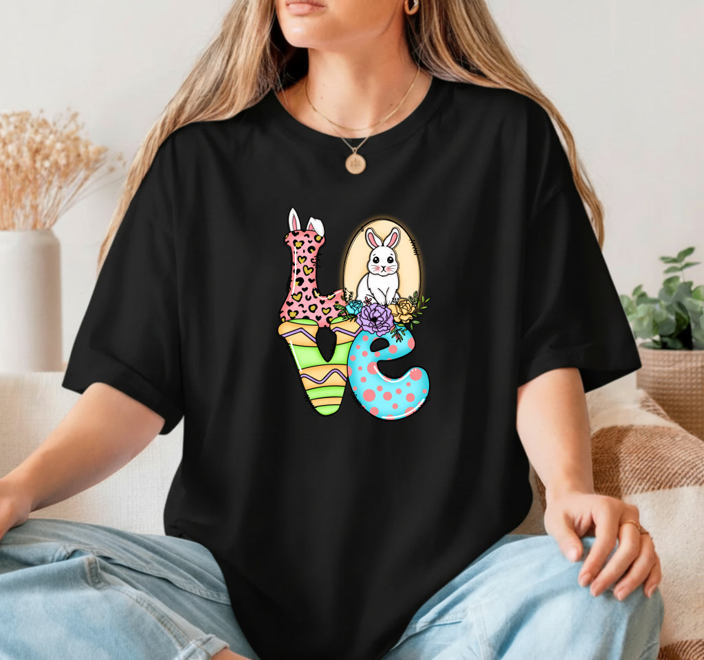 BUNNY HOPS AND COFFEE SHOPS – Easter DTF Transfer