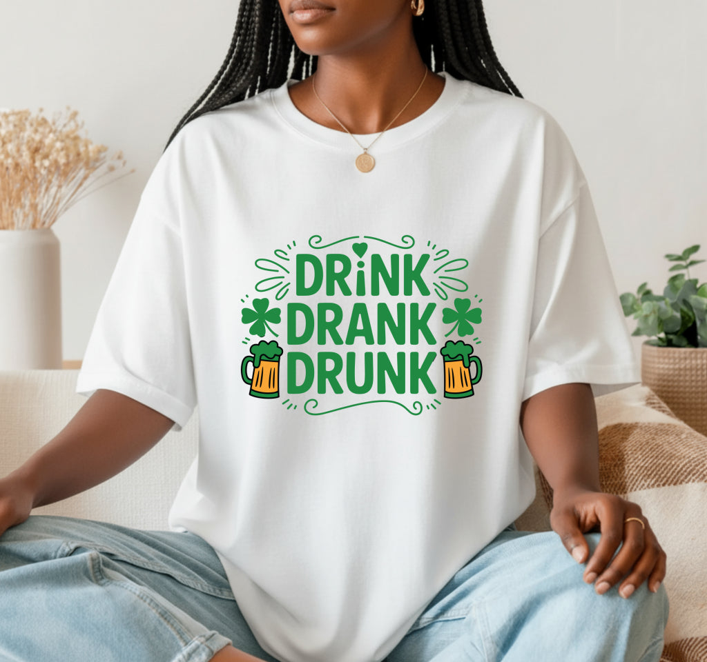 Irish Vibes – St. Patrick's Day DTF Transfer