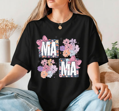 Mama Est. 2024 Floral Truck – Mothers Day DTF Transfer