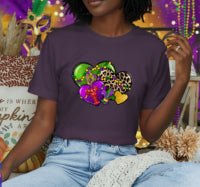 HAPPY MARDI GRAS Mask – Mardi Gras DTF Transfer