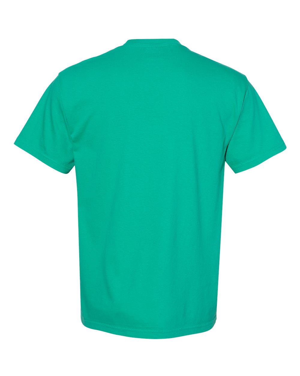 Comfort Colors 1717 Unisex Garment-Dyed Heavyweight T-Shirt - Island Green - Back View