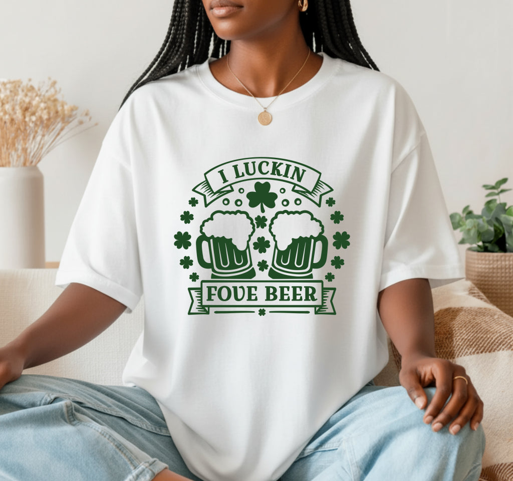 Shenanigans Squad Beer Mug – St Patrick's Day DTF Transfer