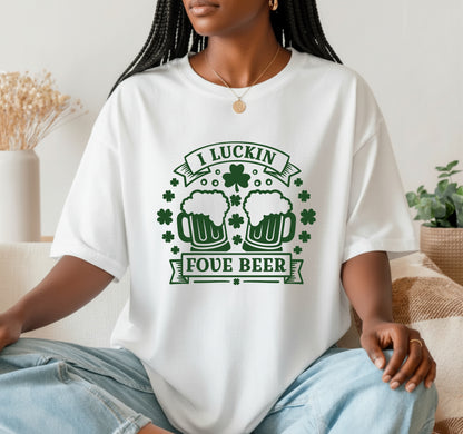 Shenanigans Squad Beer Mug – St Patrick's Day DTF Transfer