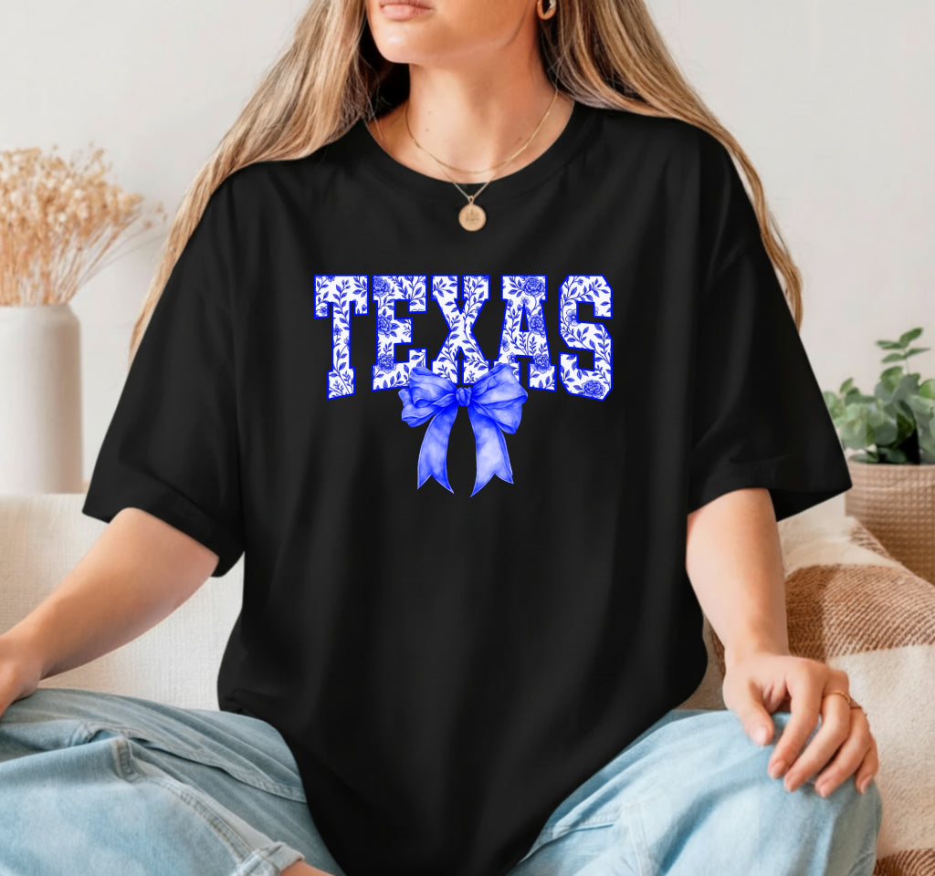 TEXAS Cowboy Boot Graphic – DTF Transfer