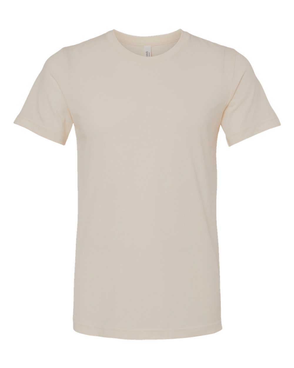 BELLA + CANVAS 3001CVC CVC Jersey Tee - Heather Dust - Front View
