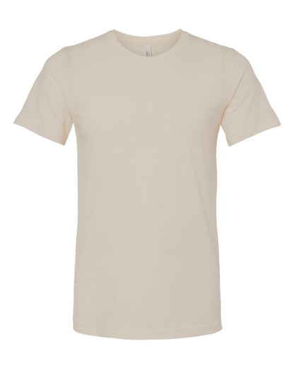 BELLA + CANVAS 3001CVC CVC Jersey Tee - Heather Dust - Front View