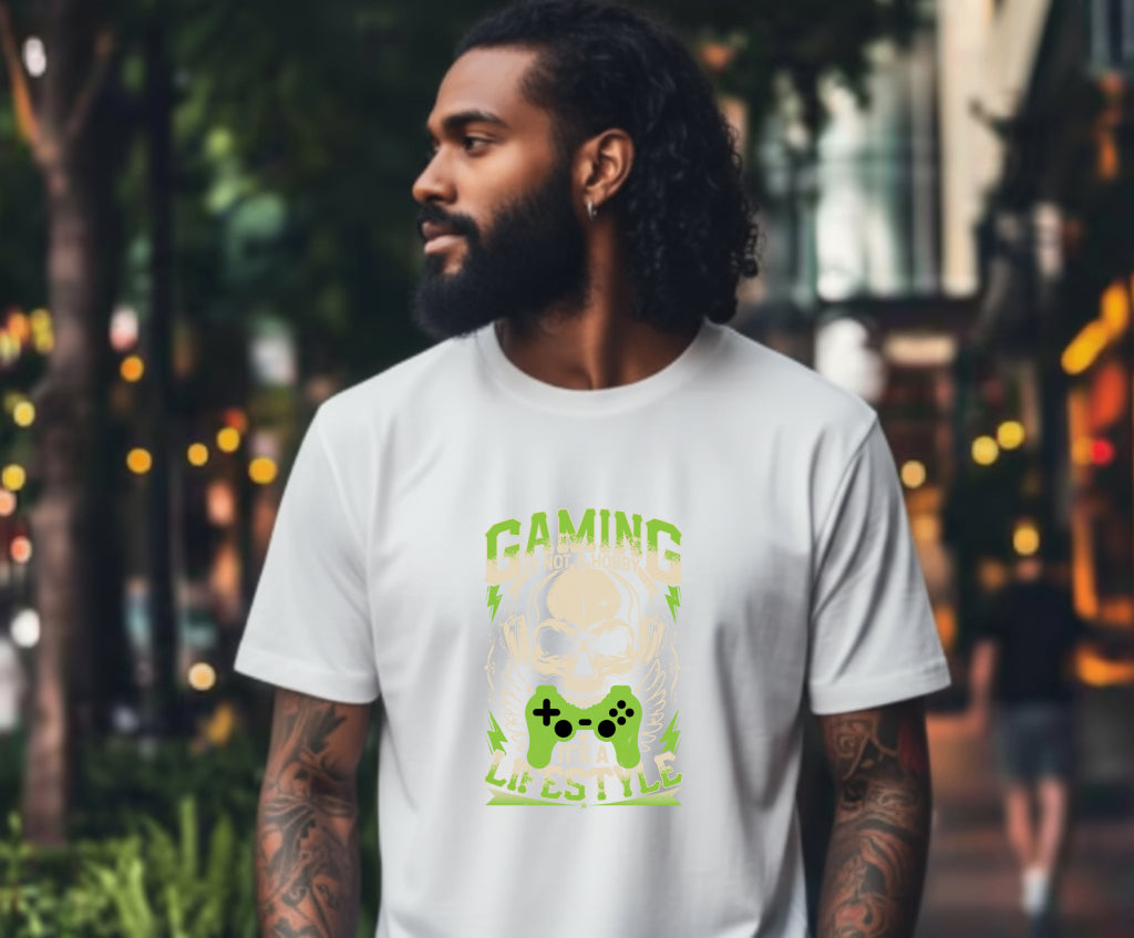"I'D RATHER BE GAMING" – Gamer DTF Transfer