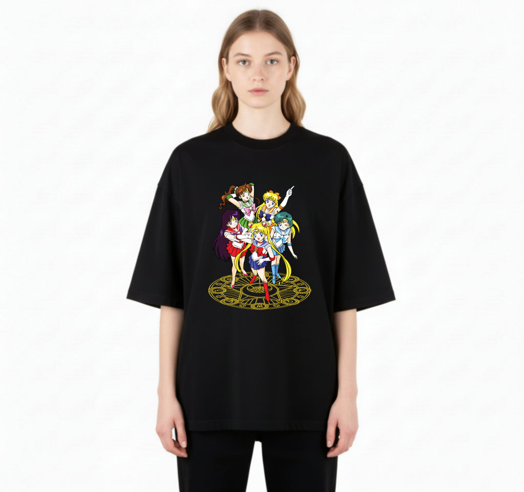 SAILOR MOON Logo – Anime DTF Transfer