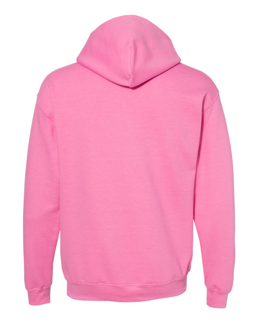 Gildan 18500 Unisex Heavy Blend™ Hooded Sweatshirt - Azalea - Back View