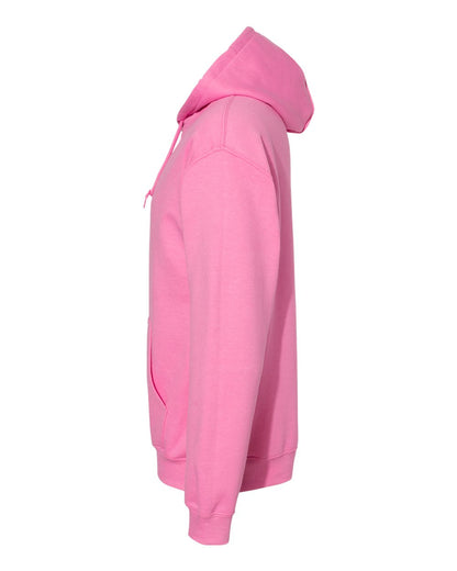 Gildan 18500 Unisex Heavy Blend™ Hooded Sweatshirt - Azalea - Direct Side