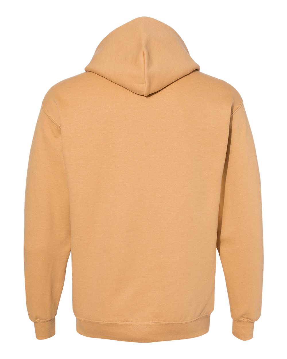 Gildan 18500 Unisex Heavy Blend™ Hooded Sweatshirt - Old Gold - Back View