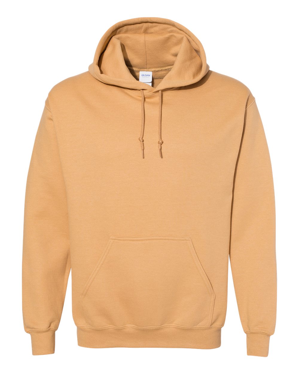 Gildan 18500 Unisex Heavy Blend™ Hooded Sweatshirt - Old Gold - Front View