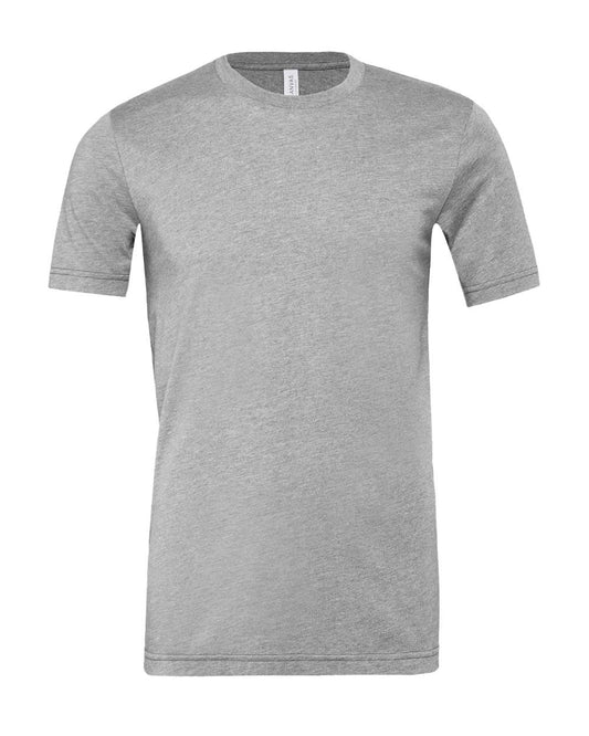 BELLA + CANVAS 3001CVC CVC Jersey Tee - Athletic Heather - Front View