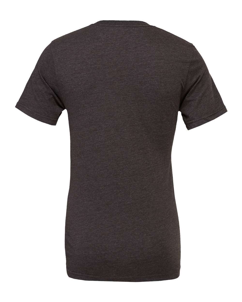 BELLA + CANVAS 3001CVC CVC Jersey Tee - Dark Grey Heather - Back View