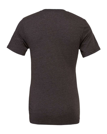 BELLA + CANVAS 3001CVC CVC Jersey Tee - Dark Grey Heather - Back View