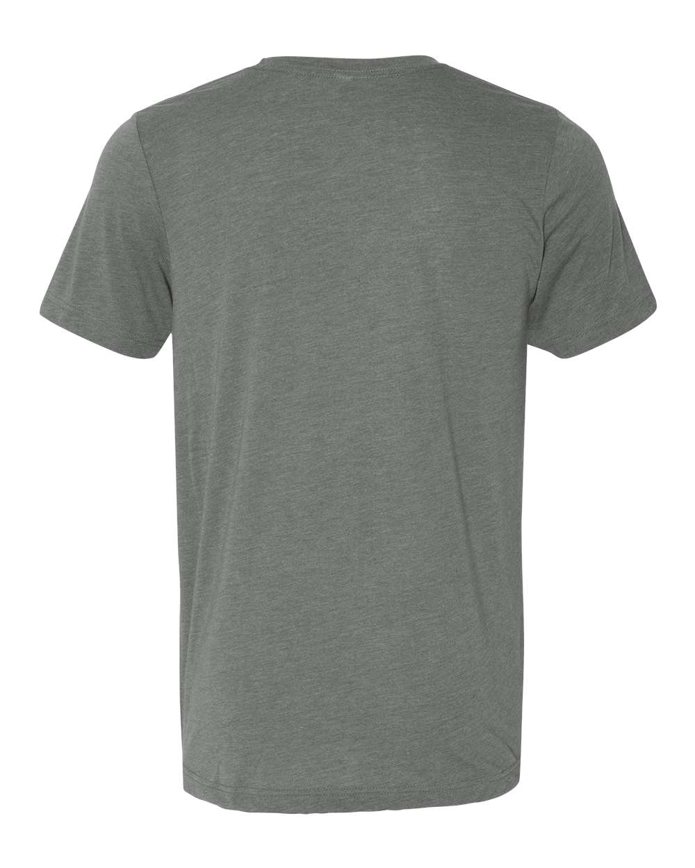 BELLA + CANVAS 3001CVC CVC Jersey Tee - Deep Heather - Back View