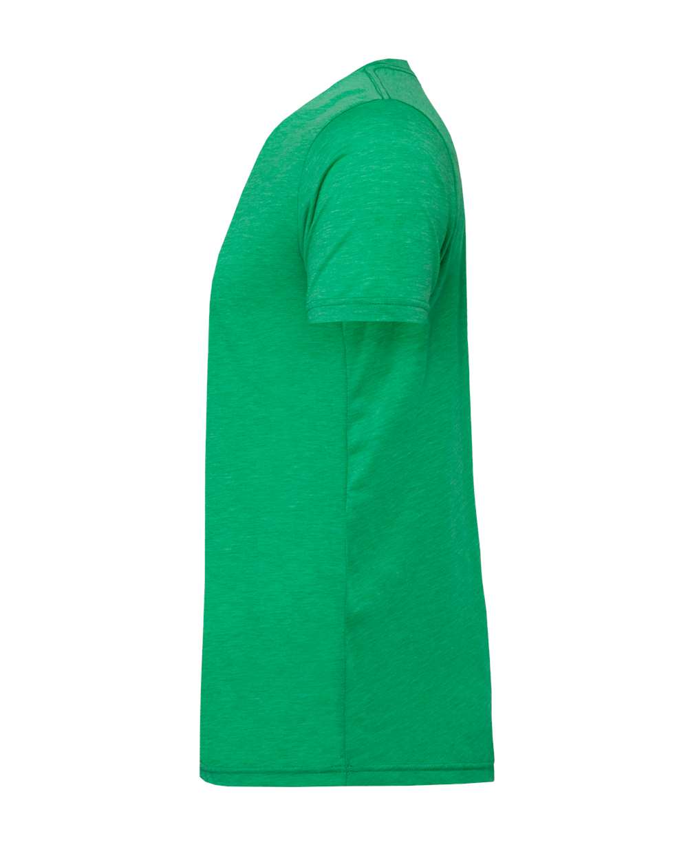 BELLA + CANVAS 3001CVC CVC Jersey Tee - Heather Kelly - Direct Side