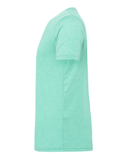 BELLA + CANVAS 3001CVC CVC Jersey Tee - Heather Mint - Direct Side