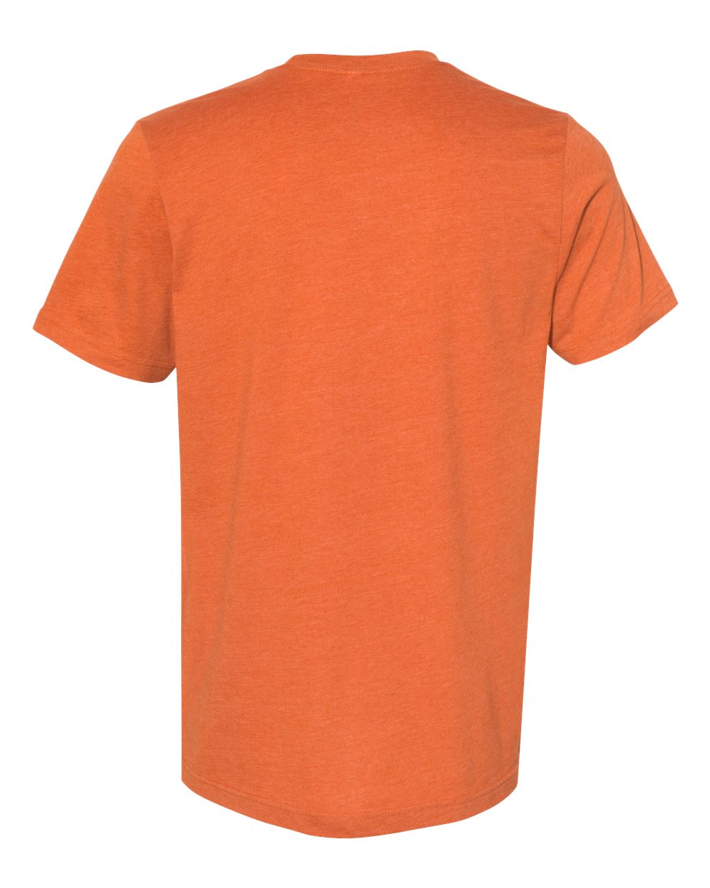 BELLA + CANVAS 3001CVC CVC Jersey Tee - Heather Orange - Back View