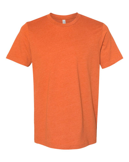 BELLA + CANVAS 3001CVC CVC Jersey Tee - Heather Orange - Front View