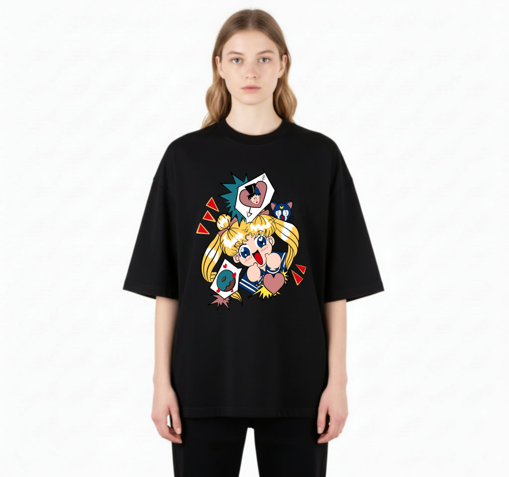 Sailor Moon Cosmic Power – Anime DTF Transfer