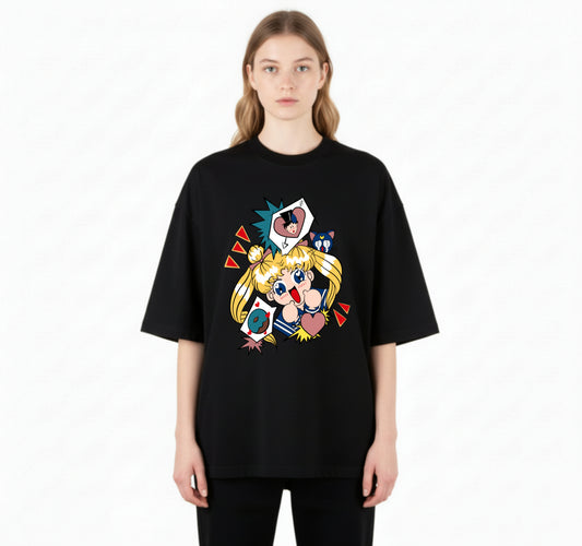 Sailor Moon Cosmic Power – Anime DTF Transfer