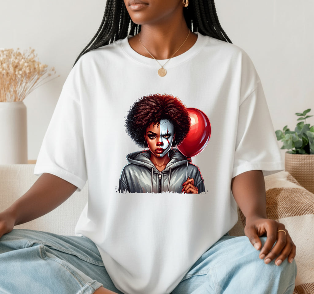 Pennywise Clown Halloween Horror – DTF Transfer