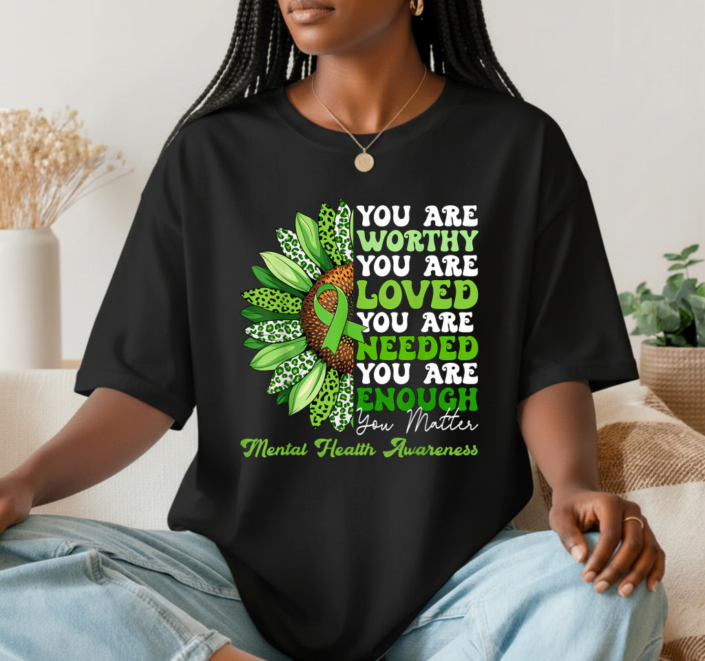 Support Warrior Mental Health Awareness – DTF Transfer