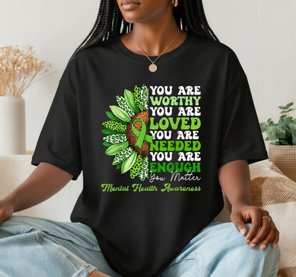 Support Warrior Mental Health Awareness – DTF Transfer